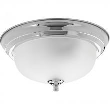  P3924-15ET - One-Light Dome Glass 11-3/8" Close-to-Ceiling