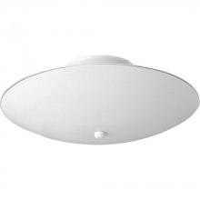  P4609-30 - 12" Round Glass Two-Light Close-to-Ceiling