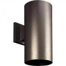  P5641-20 - 6" Bronze Outdoor Wall Cylinder