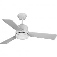  P2555-2830K - Trevina II Collection 44" Three-Blade Satin White Ceiling Fan