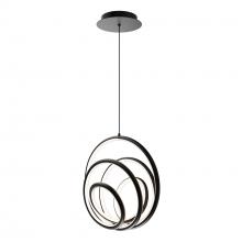  PD-81513-35-BK - Hoopla Pendant Light