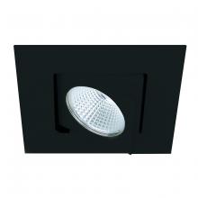  R2BSA-F930-BK - Ocularc 2.0 LED Square Adjustable Trim with Light Engine and New Construction or Remodel Housing