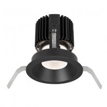  R4RD1T-W830-BK - Volta Round Shallow Regressed Trim with LED Light Engine