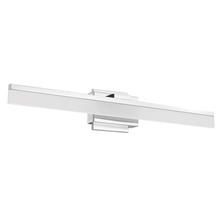 Eglo 97966A - 1x11W LED Bath/Vanity Light With Chrome Finish and Satin Acrylic Shade