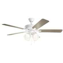  330016WH - 52 Inch Basics Pro Premier Fan