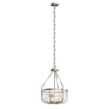  42389NI - Roux™ 22.25" 3 Light Pendant Brushed Nickel