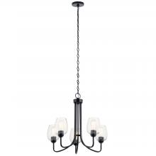 Kichler 44377BKCS - Chandelier 5Lt