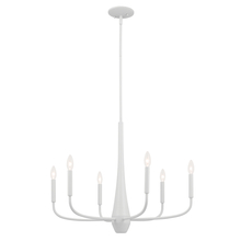  52525WH - Chandelier 6Lt