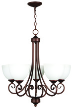  25325-OLB-WG - 5 Light Chandelier