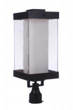  ZA5625-MN - Hayner 1 Light Outdoor Post Mount in Midnight