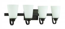  41904-ESP - Grace 4 Light Vanity in Espresso