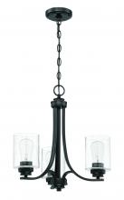  50523-FB - Bolden 3 Light Chandelier in Flat Black