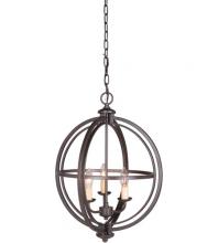  40133-ESP - Berkeley 3 Light Foyer in Espresso