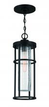  ZA4211-MN - Encompass 1 Light Outdoor Pendant in Midnight