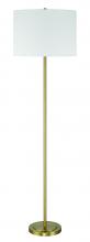  87010SB-F - Jones 1 Light Floor Lamp in Satin Brass