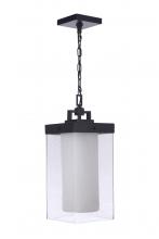  ZA5621-MN - Hayner 1 Light Outdoor Pendant in Midnight