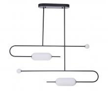  53874-FB-LED - Tuli LED Island in Flat Black