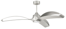 Craftmade BDX60PN3 - Bandeaux 60" 3-Blade Ceiling Fan in Painted Nickel w/ Painted Nickel Blades