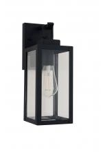  ZA6804-TB - Marin 1 Light 13.75" Outdoor Lantern in Textured Black