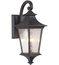  Z1354-MN - Argent II 1 Light Small Outdoor Wall Lantern in Midnight