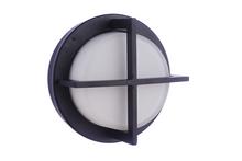  ZA5912-TB - Outdoor Large Round Bulkhead in Textured Black