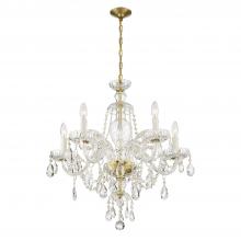  CAN-A1306-PB-CL-MWP - Candace 5 Light Polished Brass Chandelier