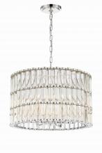  ELL-B3006-PN - Libby Langdon Elliot 6 Light Polished Nickel Chandelier