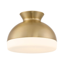 Crystorama GID-4003-VG - Brian Patrick Flynn Gidget 15'' Vibrant Gold Flush Mount