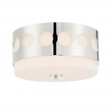  KIR-B8100-PN - Kirby 2 Light Polished Nickel Flush Mount