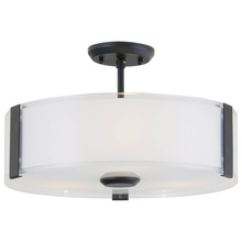  DVP14512GR-SSOP - Zurich 3 Light Semi-Flush Mount