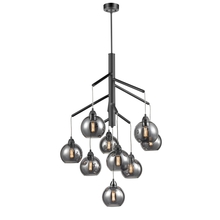  DVP34749GR-SM - Andromeda 9 Light Foyer