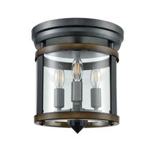  DVP4432GR/IW - Niagara 3 Light Flush Mount