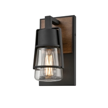  DVP44471BK+IW-CL - Lake of the Woods Outdoor 9 Inch Sconce