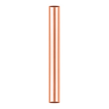 Matthews Fan Company 48DR-CP - 48" Downrod for Matthews Gerbar Fans - Polished Copper Finish