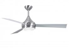 DA-BS-WH - Donaire wet location 3-Blade paddle fan constructed of 316 Marine Grade Stainless Steel