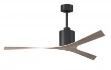  MK-BK-GA - Molly modern ceiling fan in Matte Black finish with all-weather 56” ABS blades. Optimized for da