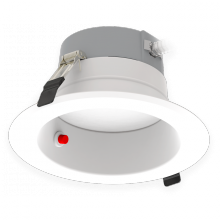  CR6/LCB/E - CDL 6" ROUND 9/12/16W 800/1100/1500LM 90CRI 4CCT 120-277V 0-10V DIM WHITE SMOOTH EM BACKUP W/L