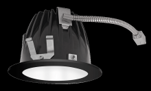 RAB Lighting NDLED6RD-80Y-W-B - RECESSED DOWNLIGHTS 20 LUMENS NDLED6RD 6 INCH ROUND UNIVERSAL DIMMING 80 DEGREE BEAM SPREAD 3000K