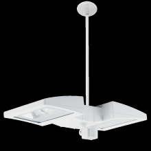 RAB Lighting PLED2X26NMSW - INDOOR MOTION SENSORS 4688 LUMENS PLED 52W 4000K 120V-277V MINI SENSOR WHITE