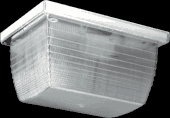  VAN4F42QT/PC - VANDALPROOF 3200 LUMENS VAN4 12 INCHES X 12 INCHES CEILING MOUNT 42W CFL-QT 120V PHOTOCELL