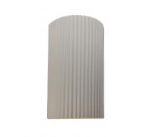  CER-5745-BIS - Large ADA Pleated Cylinder Wall Sconce