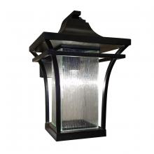  FSN-7524W-RAIN-MBLK - Summit Large 1-Light LED Outdoor Wall Sconce