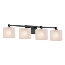  FSN-8424-55-FRCR-MBLK - Tetra 4-Light Bath Bar