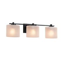  FSN-8443-30-FRCR-MBLK - Era 3-Light Bath Bar