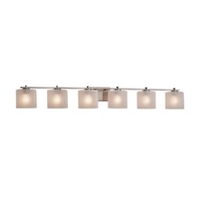  FSN-8446-30-FRCR-NCKL - Era 6-Light Bath Bar