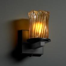  GLA-8771-16-CLRT-MBLK - Dakota 1-Light Wall Sconce