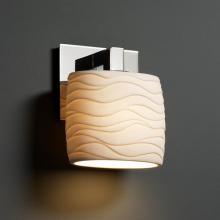  POR-8931-30-WAVE-DBRZ - Modular 1-Light Wall Sconce (ADA)