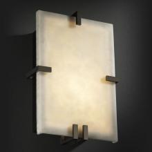  CLD-5551-MBLK - Clips Rectangle Wall Sconce (ADA)