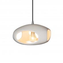  CER-6440-BIS-NCKL-WTCD - Punch 1-Light Pendant