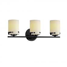  CNDL-8453-10-CREM-MBLK - Atlas 3-Light Bath Bar